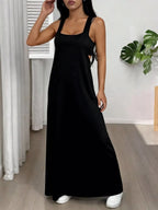 Scoop Neck Cami Maxi Dress Set (9)
