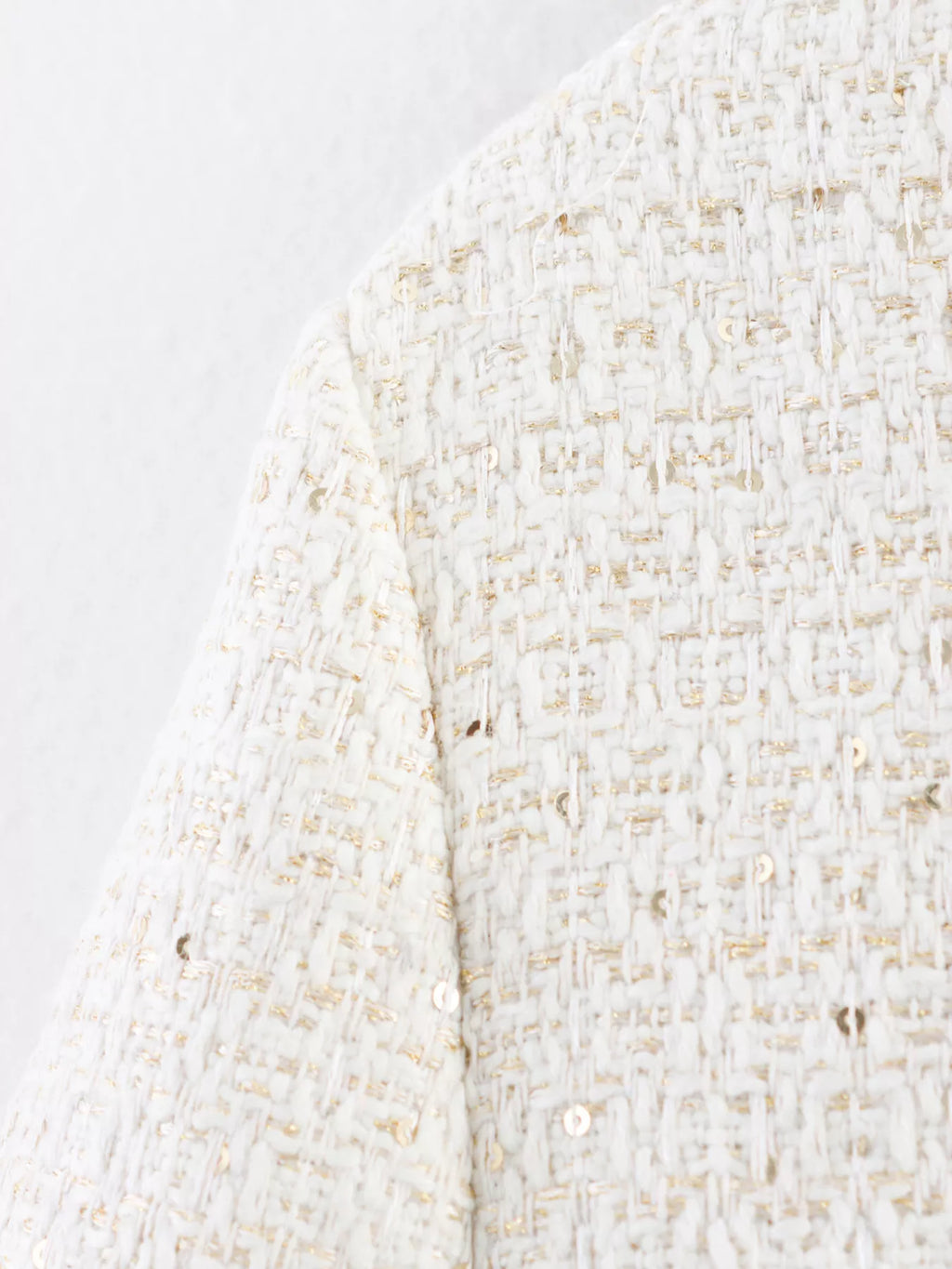 Tweed Button Up Cropped Outerwear (8)