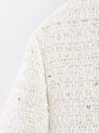 Tweed Button Up Cropped Outerwear (8)
