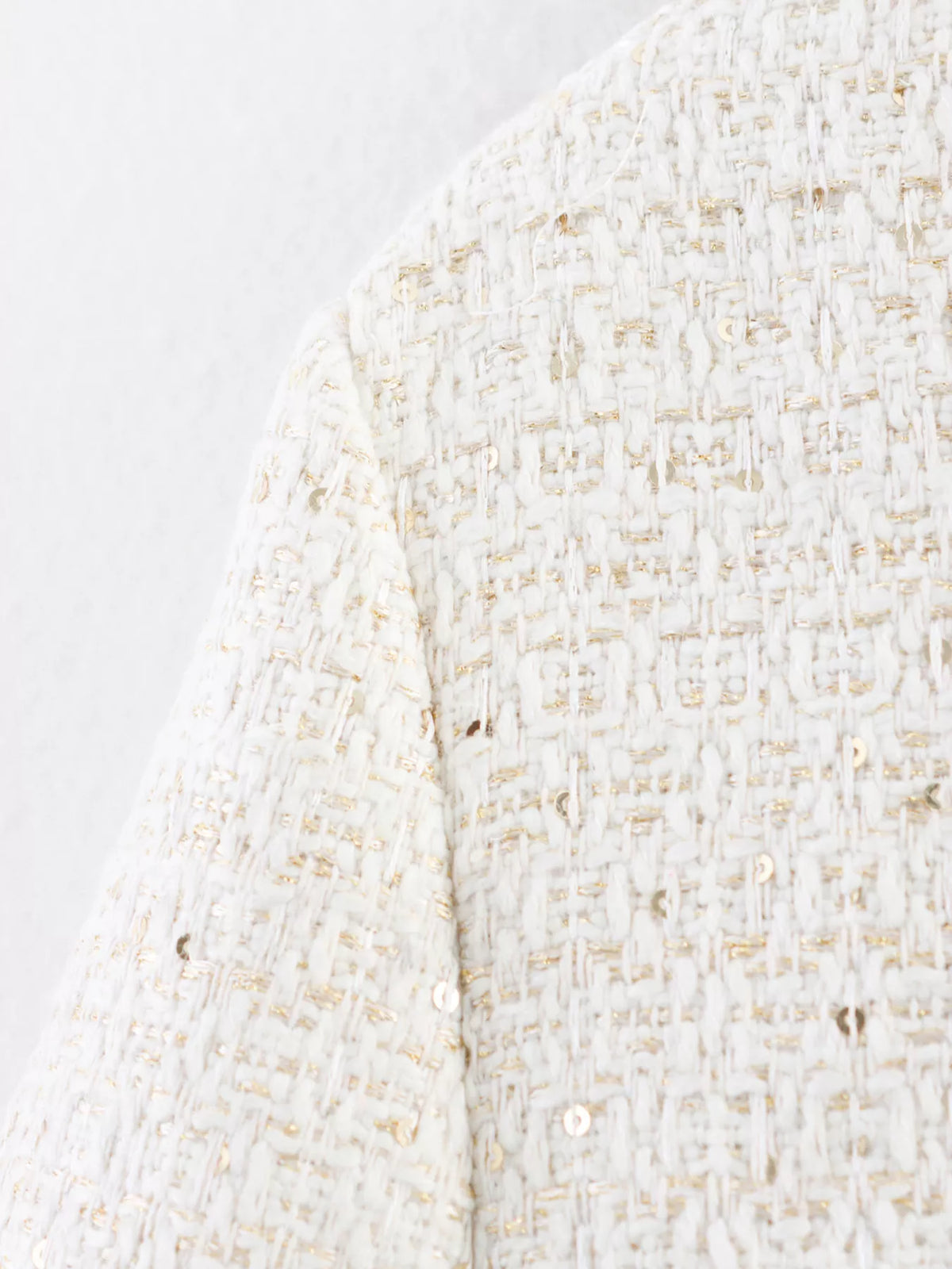 Tweed Button Up Cropped Outerwear (8)