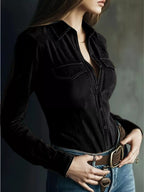 Classic Slim-fit Long Sleeve Shirt (7)