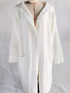 Full Size Hooded Knit Open Front Cardigan Plus (8)