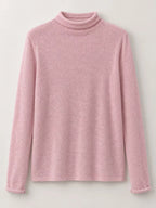 Sheer Turtleneck Knit Top (13)