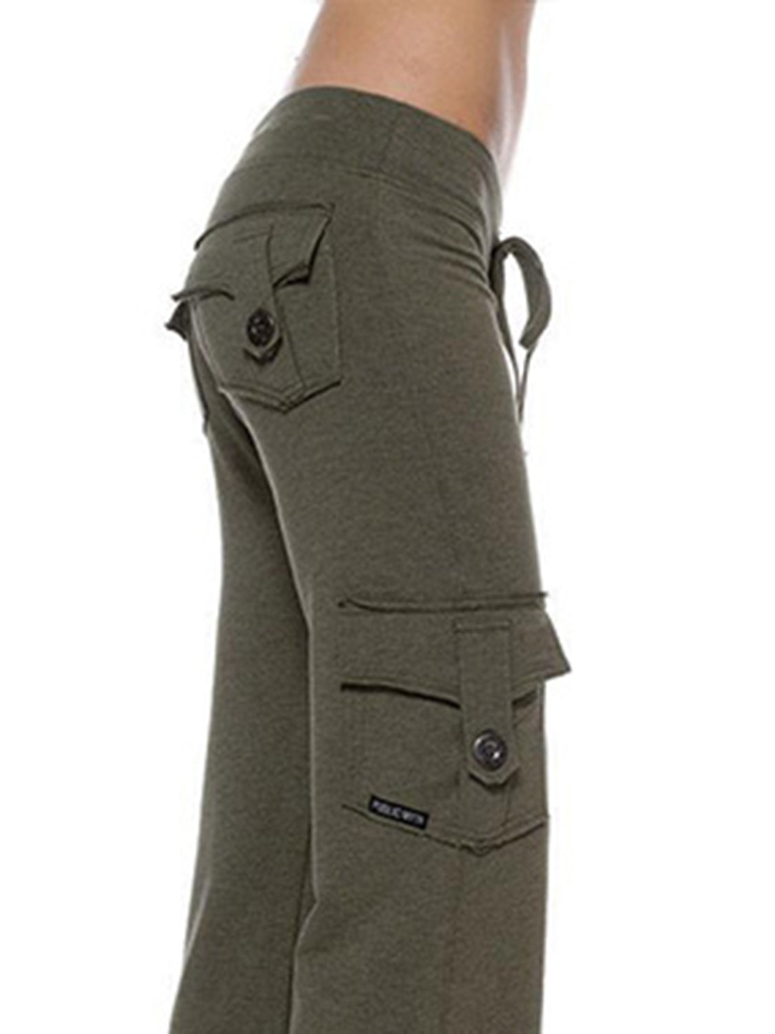 Mid Waist Pants Pockets (12)