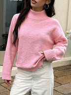 Turtleneck Long Sleeve Sweater (11)