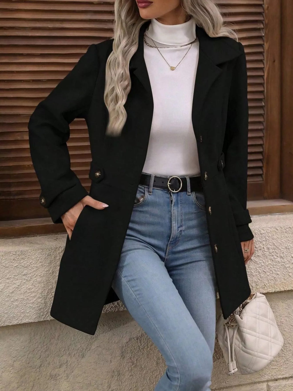 Button Up Long Sleeve Coat (8)