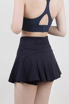 High Waist Pleated Active Skirt (15)