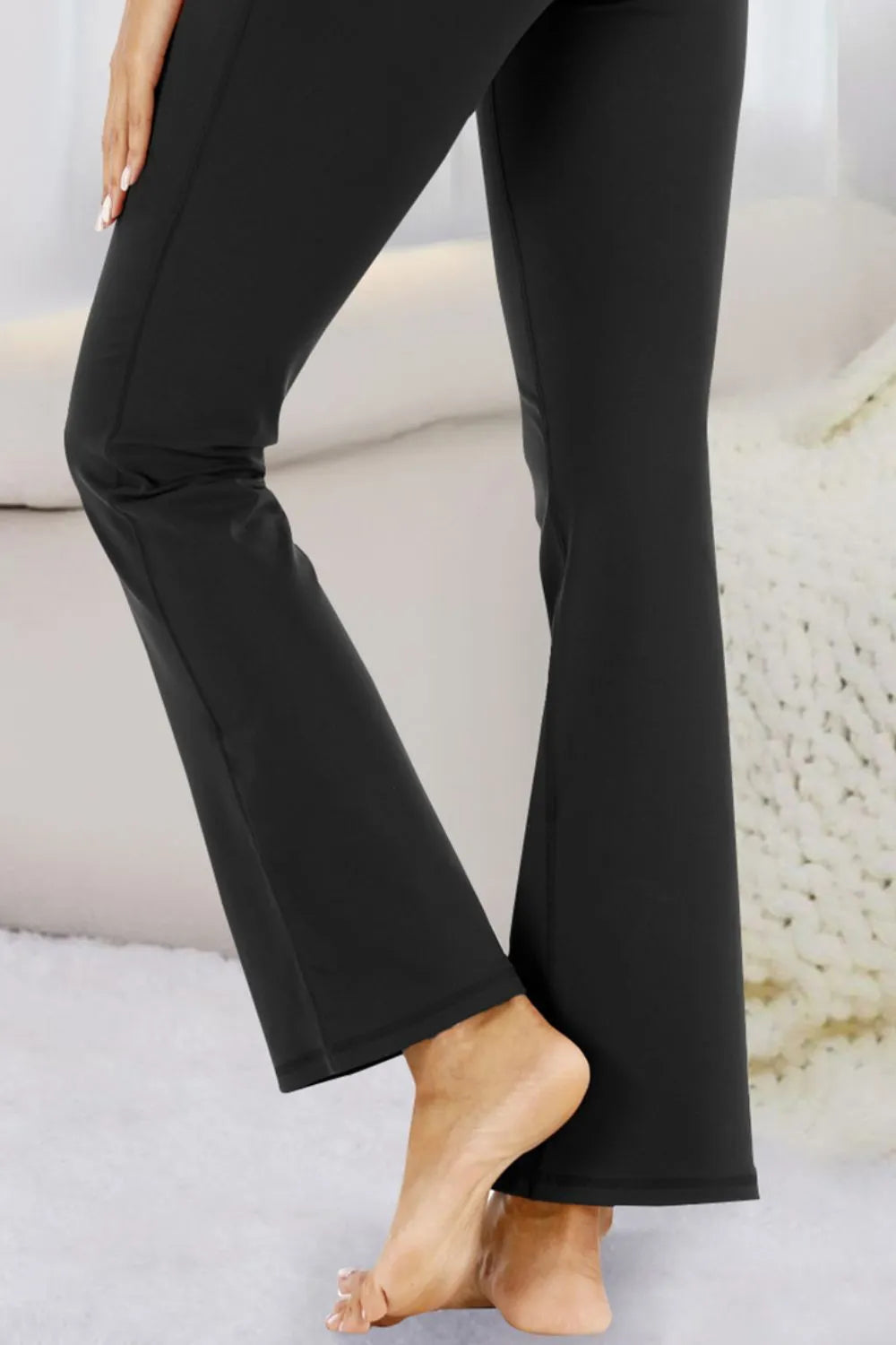Pocketed High Waist Active Pants (5)
