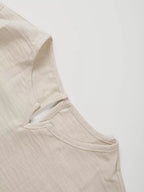 Sleeveless Top Shorts Casual Set (5)