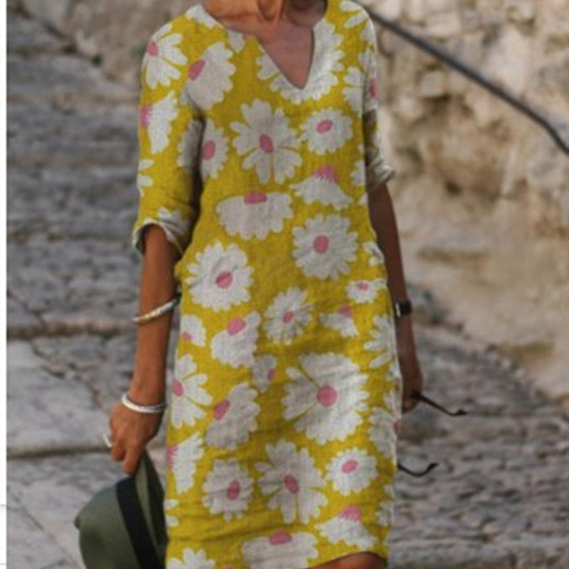 Chrysanthemum Midi Dress photo 3