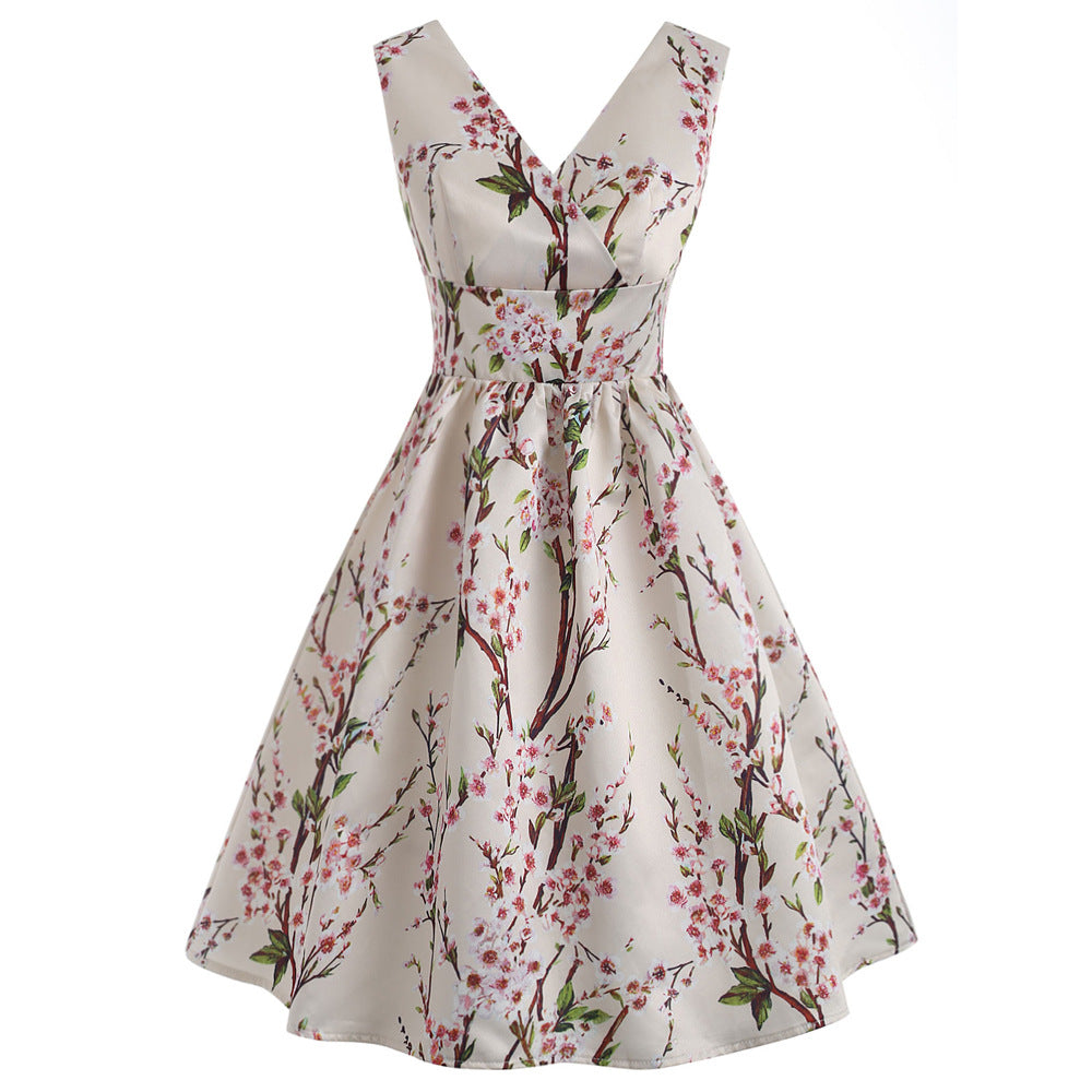 Sleeveless V-neck Dress photo 1