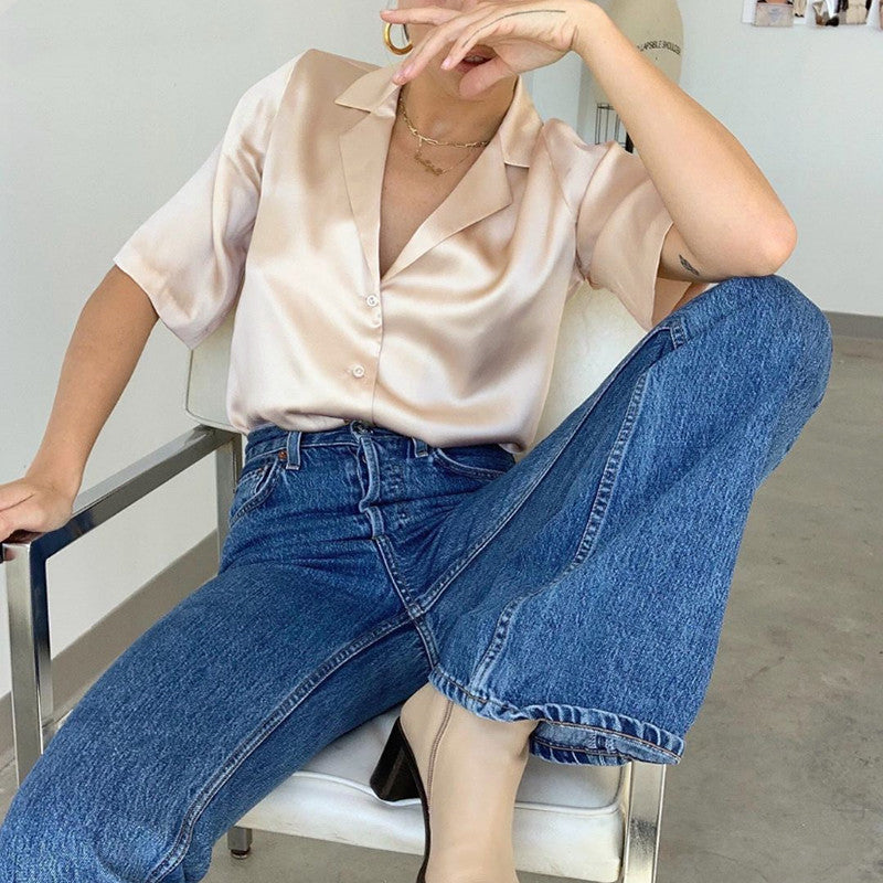 Silk Satin Shirt photo 2