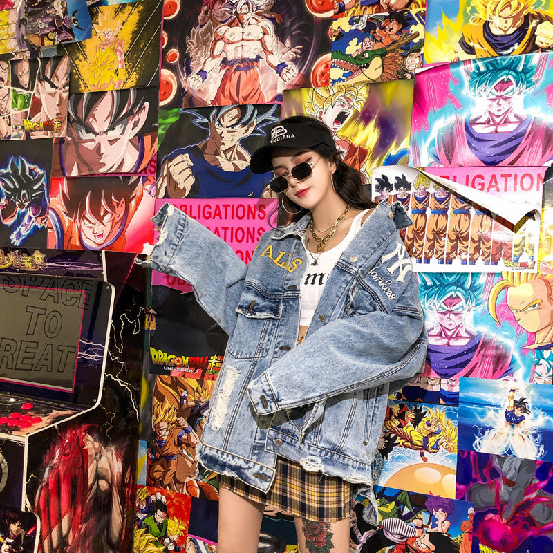Ripped Denim Jacket Bf Hong Kong photo 3