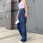 Zebra Print High-rise Jeans photo 3