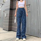 Zebra Print High-rise Jeans photo 4