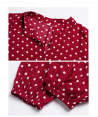 Autumn Long Sleeve Polka Dot Dress photo 2