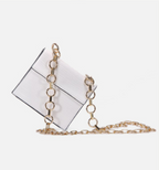 Wide Shoulder Strap Small Square Bag photo 2