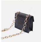 Wide Shoulder Strap Small Square Bag photo 1