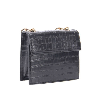 Wide Shoulder Strap Small Square Bag photo 3