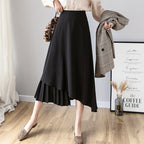 Hepburn High Waist Large Swing Umbrella Skirt photo 2