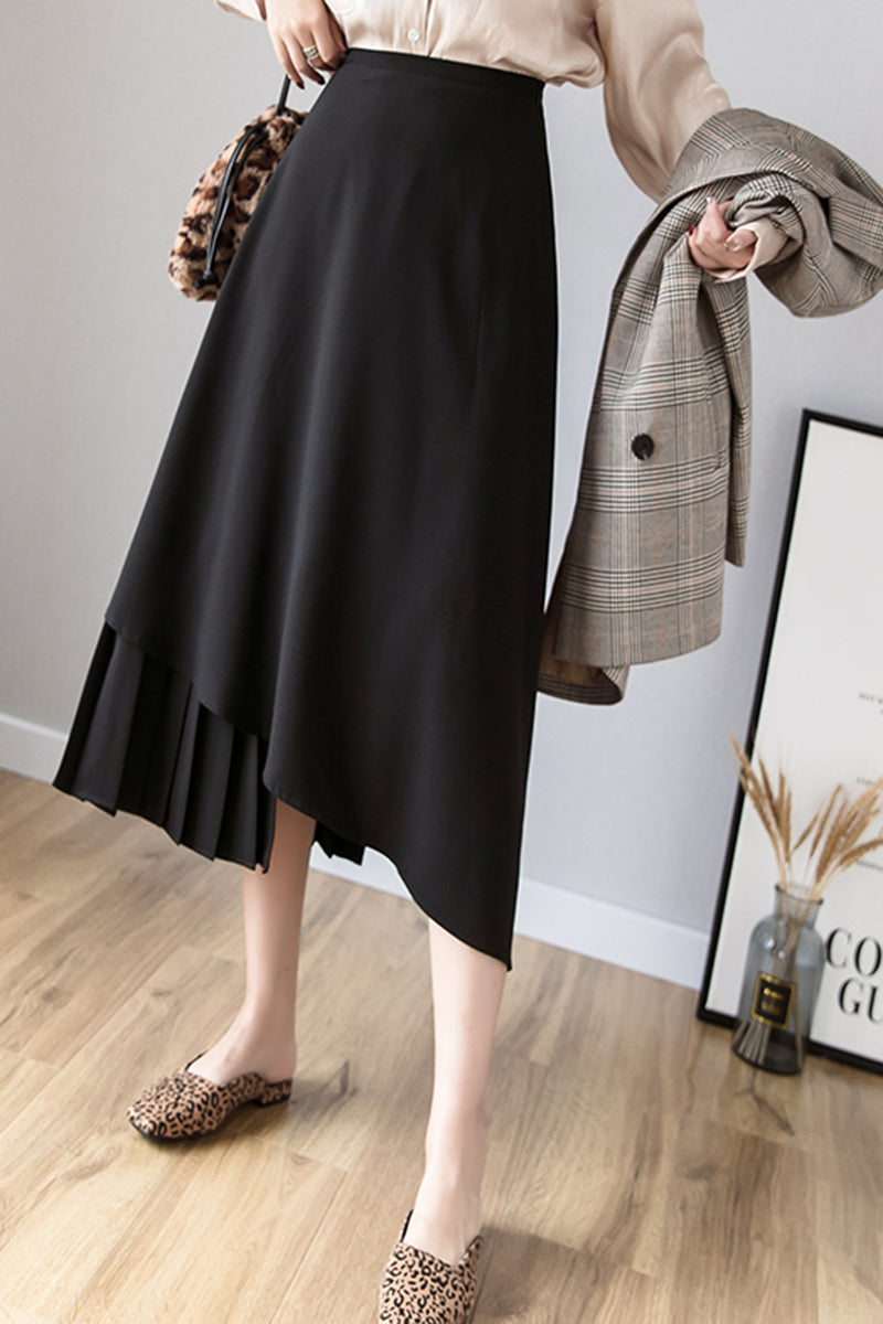 Hepburn High Waist Large Swing Umbrella Skirt photo 3