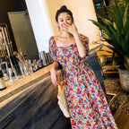 Cotton Printed Floral Dress Summer photo 4