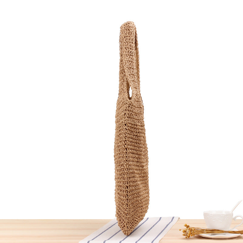 Leisure One Shoulder Straw Woven Bag photo 4