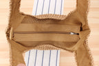 Leisure One Shoulder Straw Woven Bag photo 5