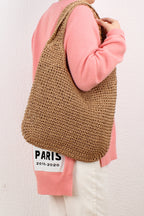 Leisure One Shoulder Straw Woven Bag photo 1