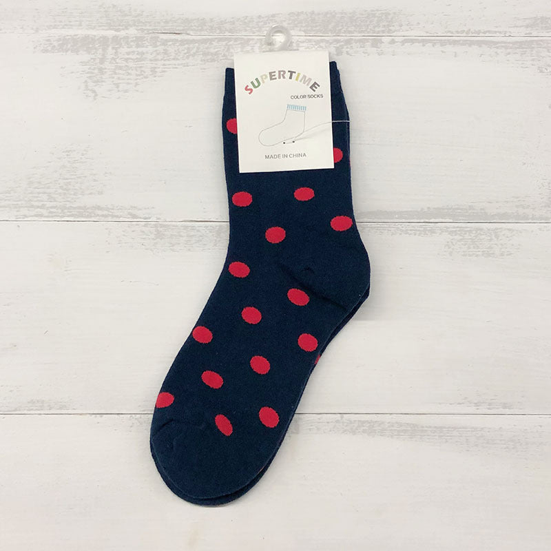 Mid-length Tube Polka Dot Socks variant CJWZ106514506FU
