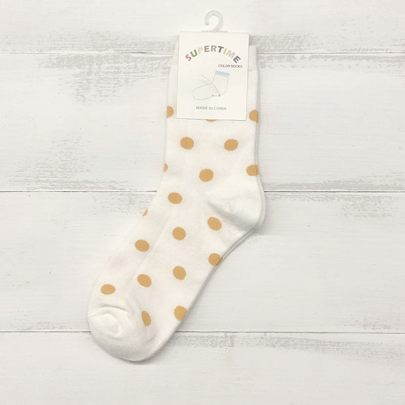 Mid-length Tube Polka Dot Socks variant CJWZ106514503CX