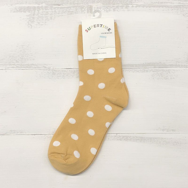 Mid-length Tube Polka Dot Socks variant CJWZ106514505EV