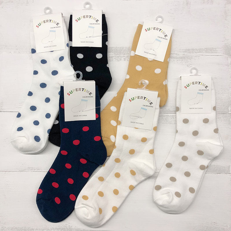 Mid-length Tube Polka Dot Socks photo 1