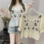 Summer Chiffon Crochet Short photo 3