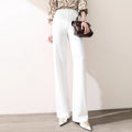 White Wide Leg Pants High Waist Korean Loose Straight Leg variant CJKT108594801AZ|CJKT108594802BY|CJKT108594803CX|CJKT108594804DW|CJKT108594805EV|CJKT108594806FU|CJKT108594807GT