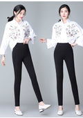 Sweatpants White Side Feet Harem Pants Casual Loose Guard variant CJJS109182701AZ|CJJS109182702BY|CJJS109182703CX|CJJS109182704DW|CJJS109182705EV|CJJS109182706FU|CJJS109182707GT