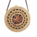 Popular Rattan Bag Round Beach Shoulder Straw variant CJNS109816501AZ