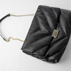 White Oversized Chain Bag photo 4