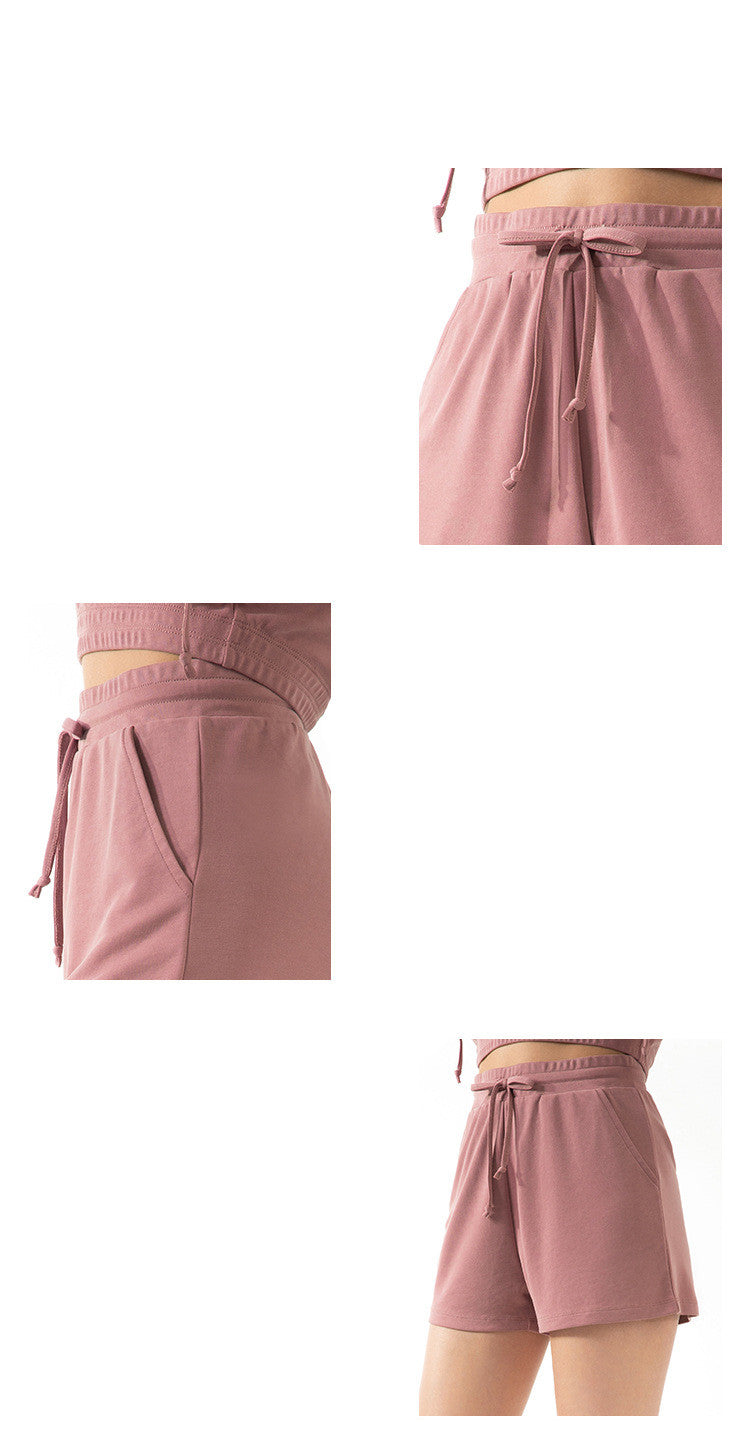 Lace Wide Loose Shorts photo 5