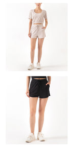 Lace Wide Loose Shorts photo 6