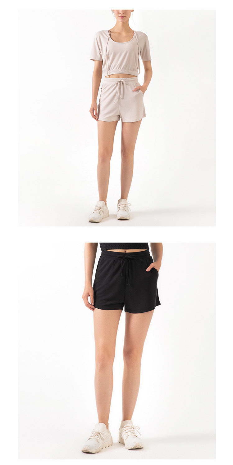 Lace Wide Loose Shorts photo 6