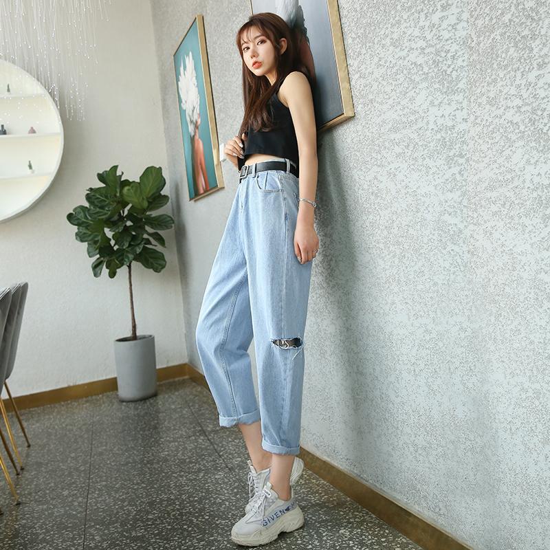 Ninth Pants Ripped High Waist Jeans photo 1