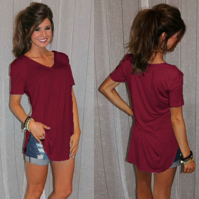 T-shirt Summer Plus Size Tee Basic Shirts photo 1