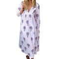 Maternity Dress V-neck Printed Maxi variant CJLY111371201AZ|CJLY111371202BY|CJLY111371203CX|CJLY111371204DW|CJLY111371205EV|CJLY111371206FU