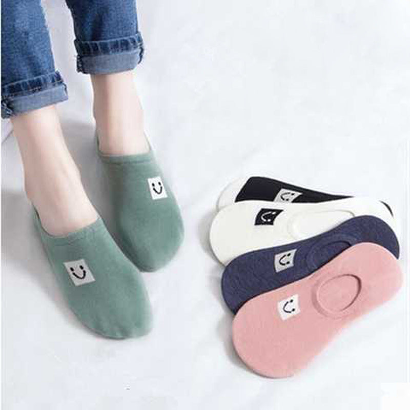 Solid Color Socks Low Cut Shallow Mouth Leisure Boat variant CJWZ112014406FU