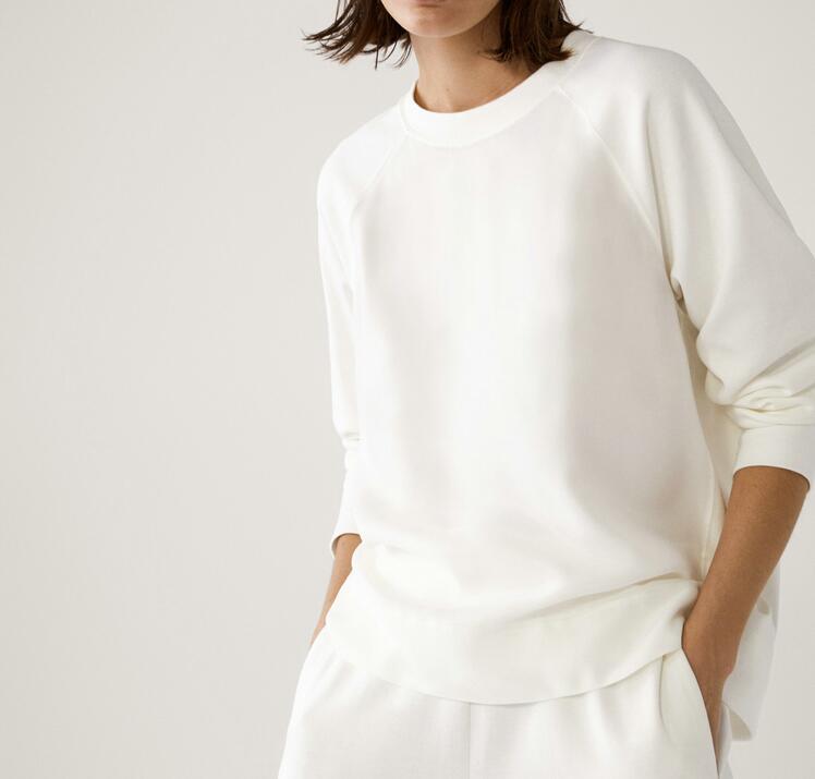 Zippered Trousers White Jogging Casual Pants photo 4
