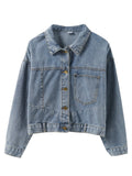 Loose All-match Tooling Denim Jacket Port Retro Short Trend variant CJJK112625901AZ|CJJK112625902BY|CJJK112625903CX