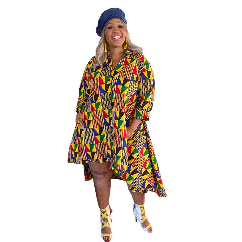 Large Size African Dress photo 4