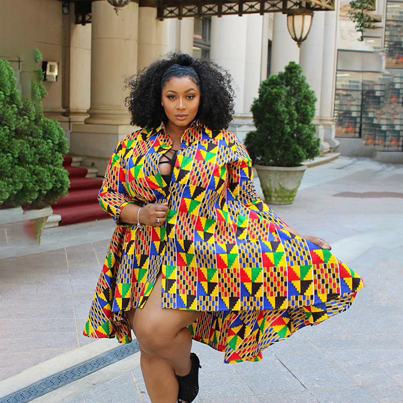 Large Size African Dress photo 1