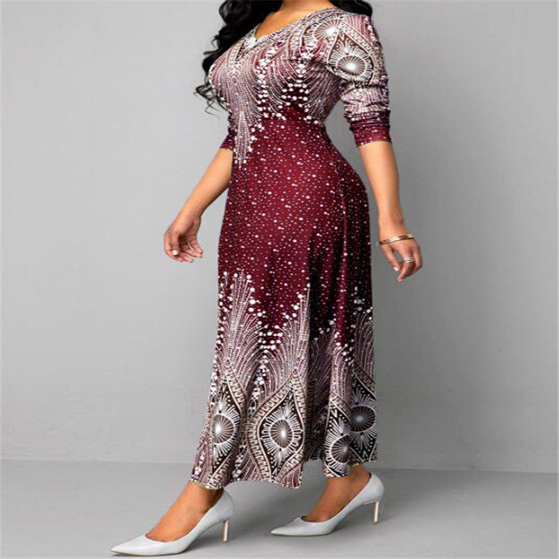 Long Sleeve Maxi Dress photo 1